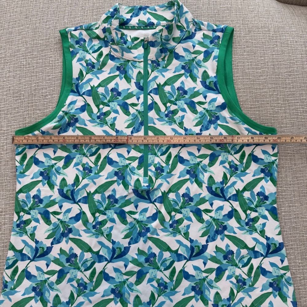 TOMMY BAHAMA Women’s Island Zone Aubrey Seaside Brights Mock Top Size L NWT - Picture 5 of 14